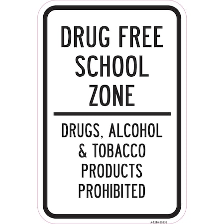 Signmission Safety Sign, 12 in Height, Aluminum, 18 in Length, 25236 A-1218-25236